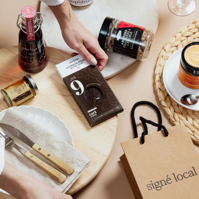 Signé Local au centre ville de Montréal – sélection de produits québécois
