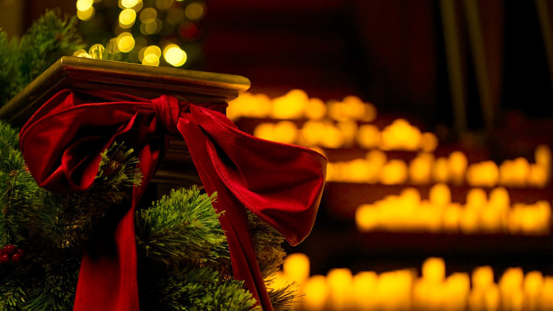 Candlelight concert at Christmas in downdown Montreal at Le 9e